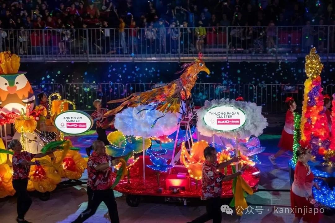 妆艺大游行华丽谢幕，新加坡正副总理、中国大使馆领导都来了