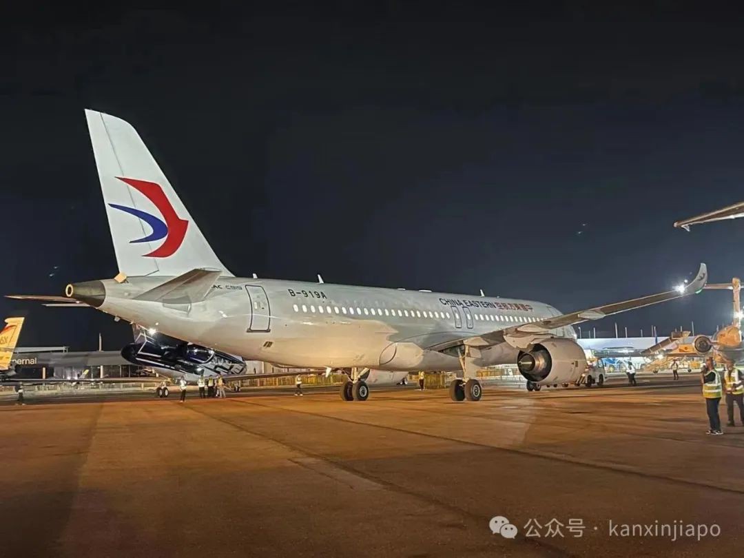 中国国产大飞机C919首次飞出国门，即将亮相新加坡航空展