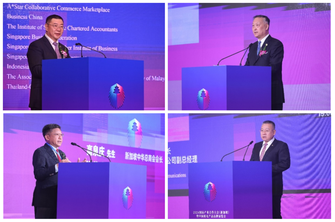 盛大启幕 !2024国际产业合作大会(新加坡)暨中国机电产品品牌展览会来了!