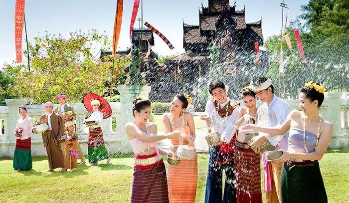 泰国泼水节城市地图来了！