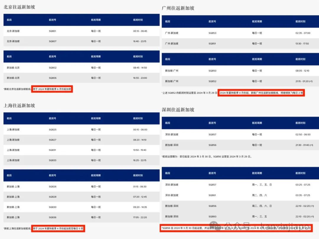 新加坡飞重庆成都的新航航班,怎么说没就没了?
