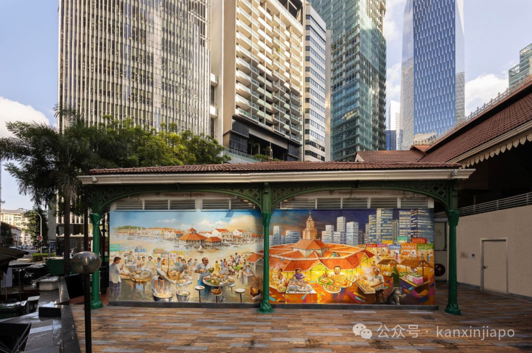 新加坡老巴刹130周年了！10米长壁画、周边纪念品上线