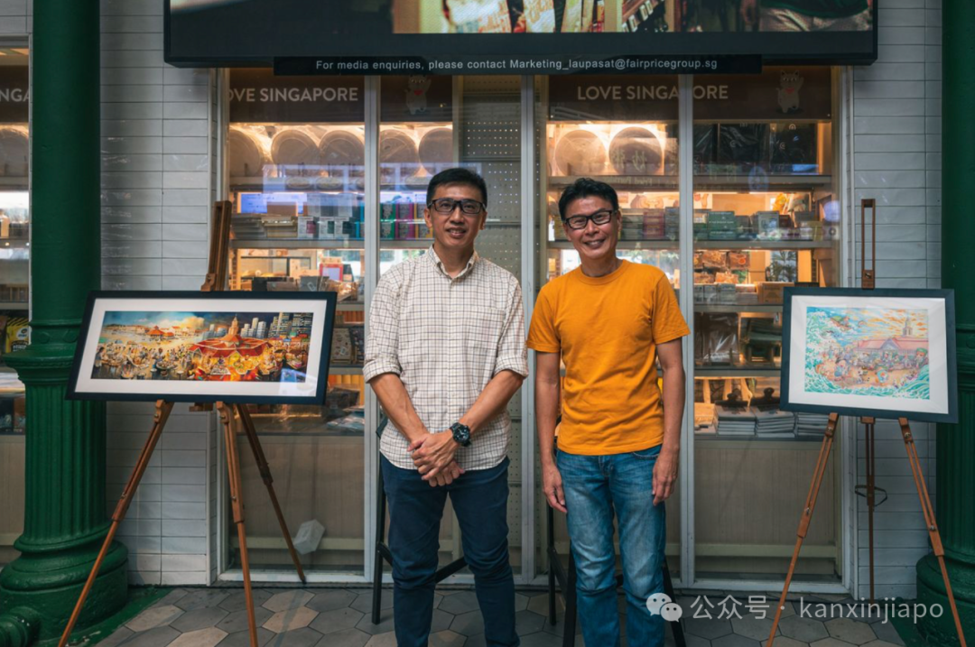 新加坡老巴刹130周年了！10米长壁画、周边纪念品上线