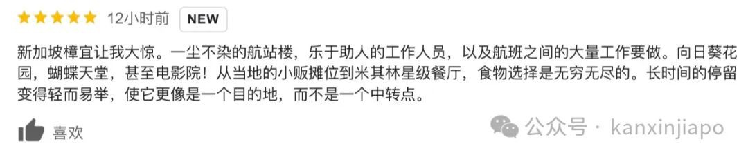 全球最豪华机场,新加坡樟宜机场排第5