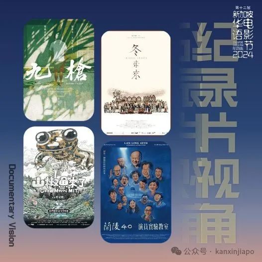 2024新加坡华语电影节来了！这些好片都上映了