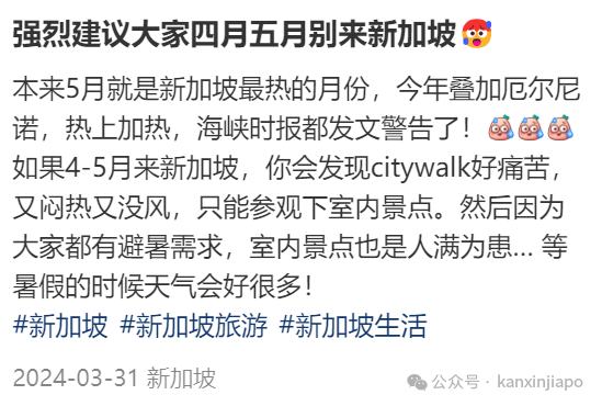 病毒席卷新加坡，高发期将至！政府放了400万只蚊子“杀毒”，高温或会降低感染机率