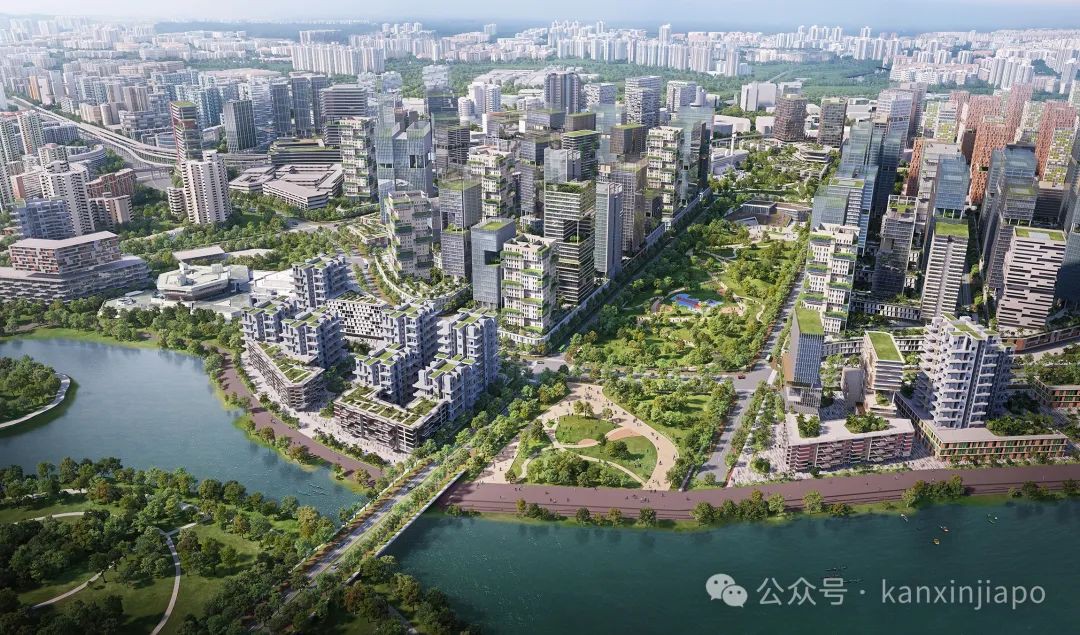 新加坡裕廊湖区,第二CBD真的要来了!