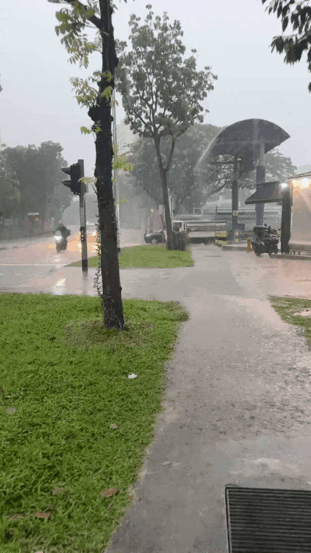 新加坡暴雨模式开启,将持续两周!公寓停车场淹水豪车泡水、航班受影响
