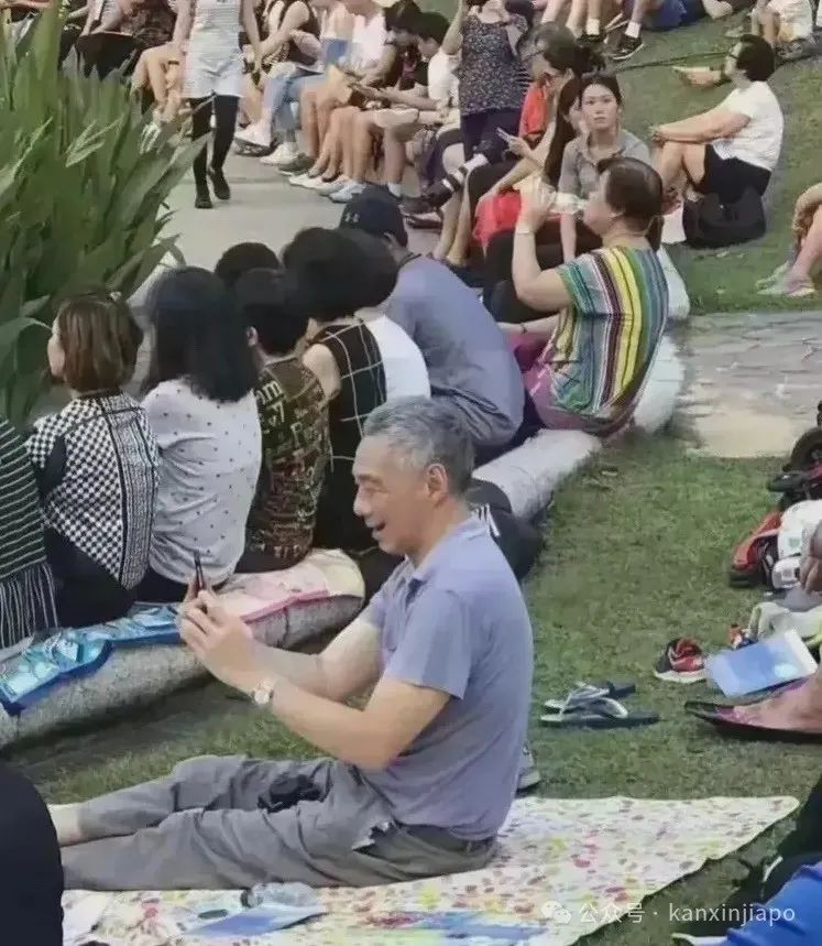 你有和李显龙总理合影嘛?