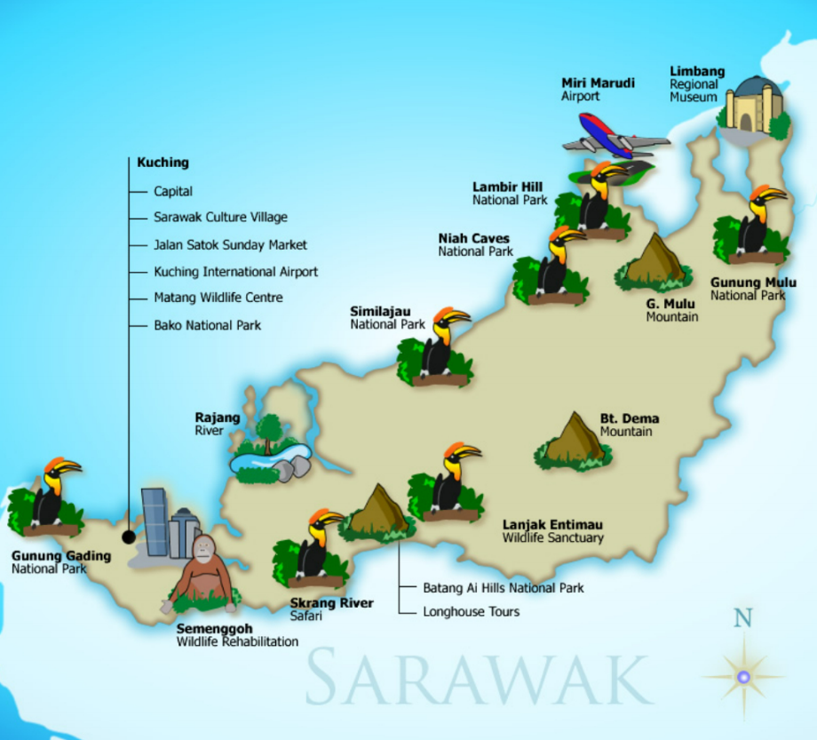 马来西亚砂拉越为什么会被称为“犀鸟之乡”？
