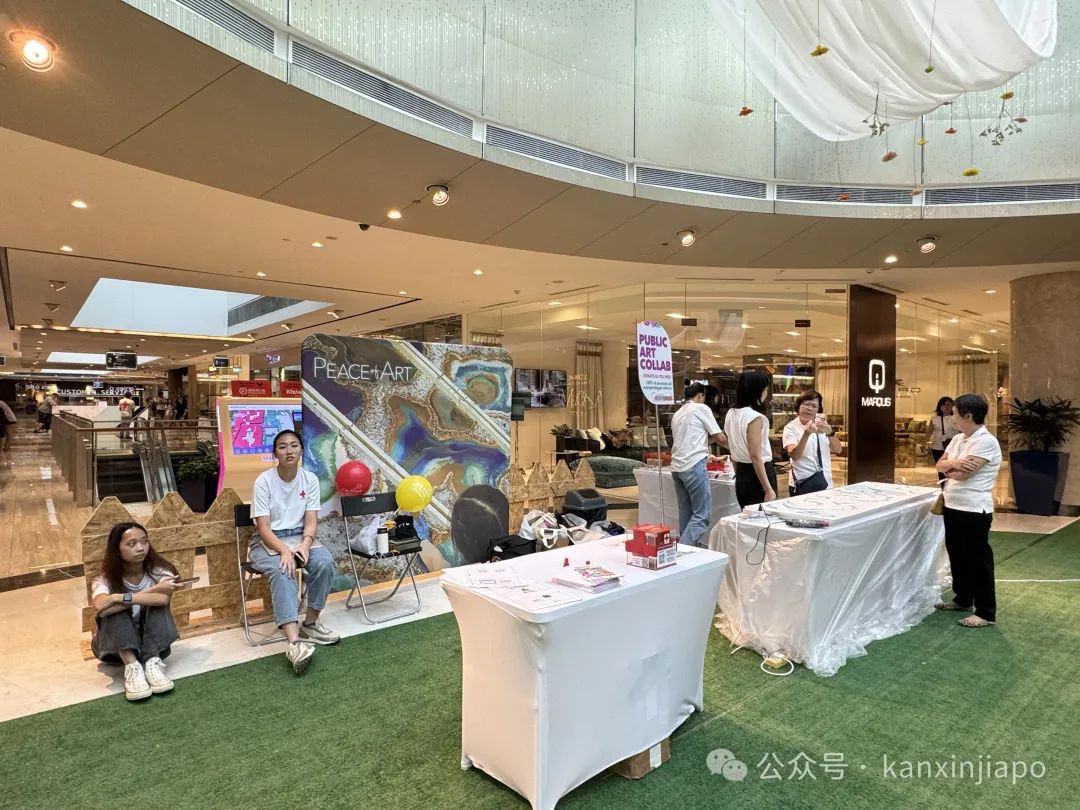 新加坡首届儿童可持续发展市集,部长也来了