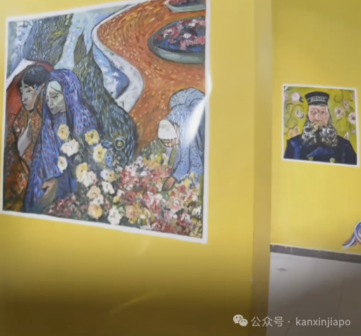 新加坡组屋变身梵高画廊，新的打卡地要来了