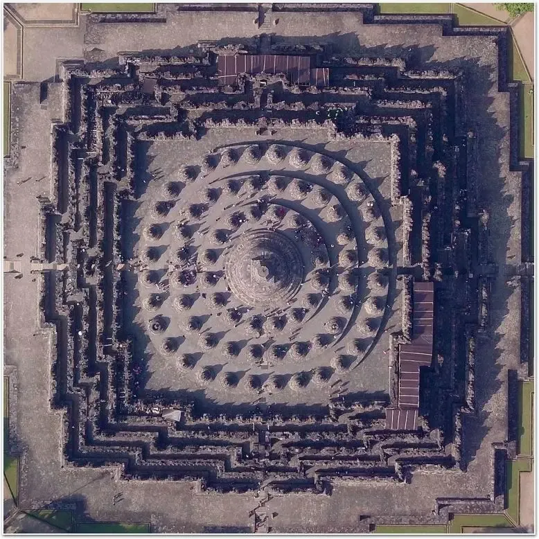 印尼的婆罗浮屠寺将被万盏天灯照亮