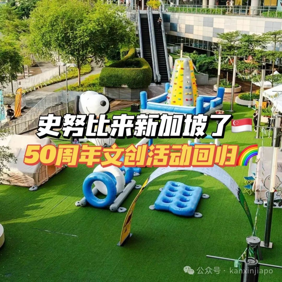 史努比50周年来新加坡啦,精彩活动等你来!