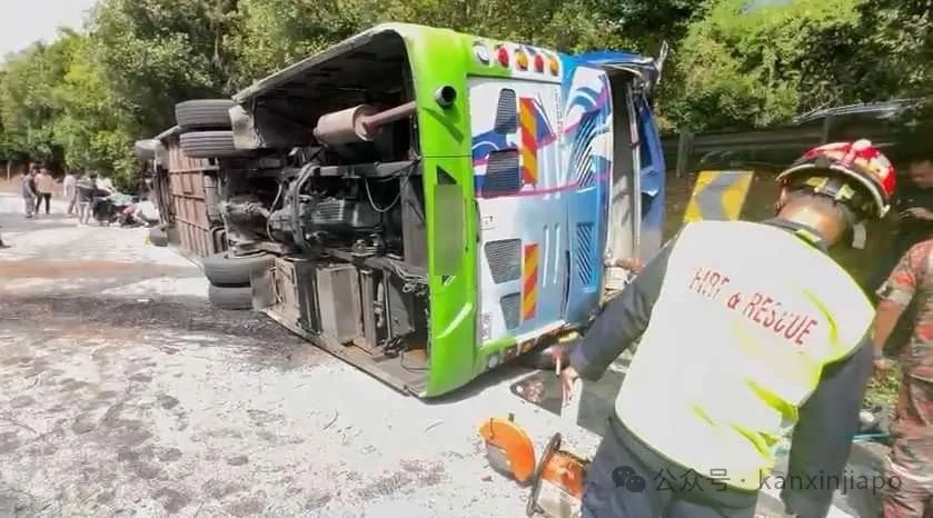 2死19伤！满载中国游客的巴士在云顶翻覆！6天换3辆车，司机曾无照驾驶，现场细节曝光