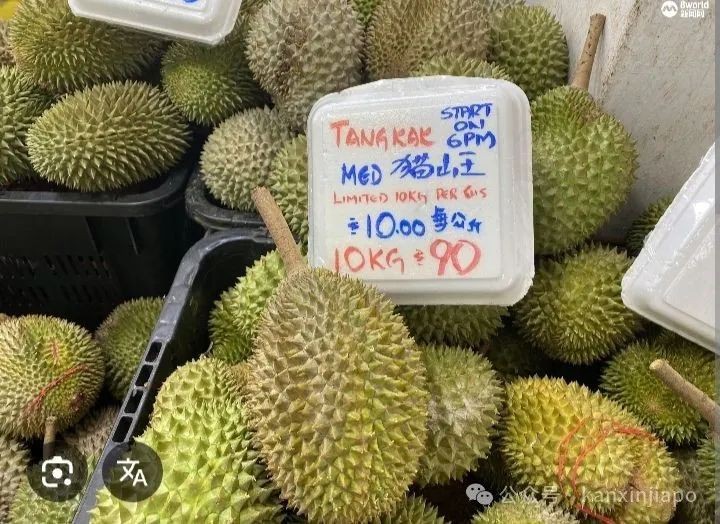 在新加坡买榴梿，小心这些套路