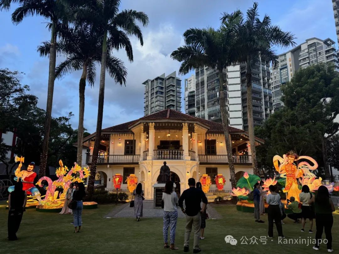 看花灯、拍绝美汉服,晚晴园翻新前最后中秋狂欢!下次再聚是两年后!