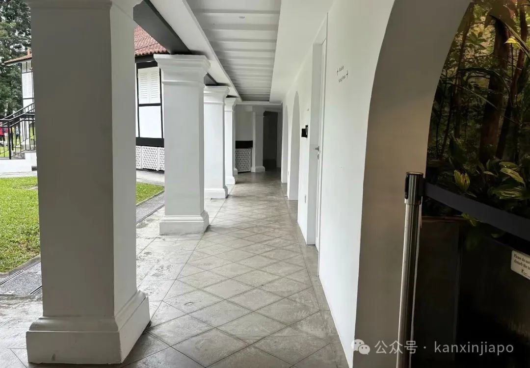 新加坡植物园里典雅大气的黑白屋,原来长这样