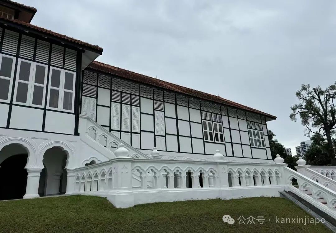新加坡植物园里典雅大气的黑白屋,原来长这样