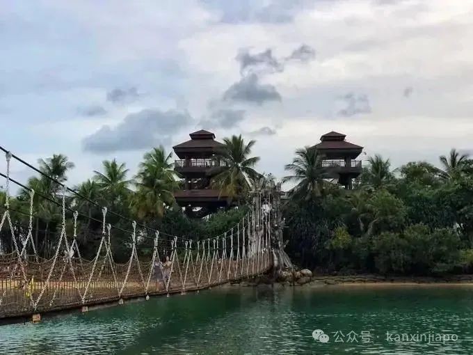 新加坡的周末游圣淘沙,烟花、烧烤…超浪漫的