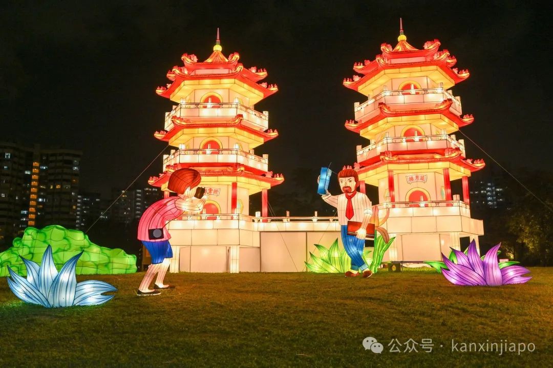 新加坡中秋隐藏款,裕廊湖花园花灯、美食、灯谜、音乐会...统统免费
