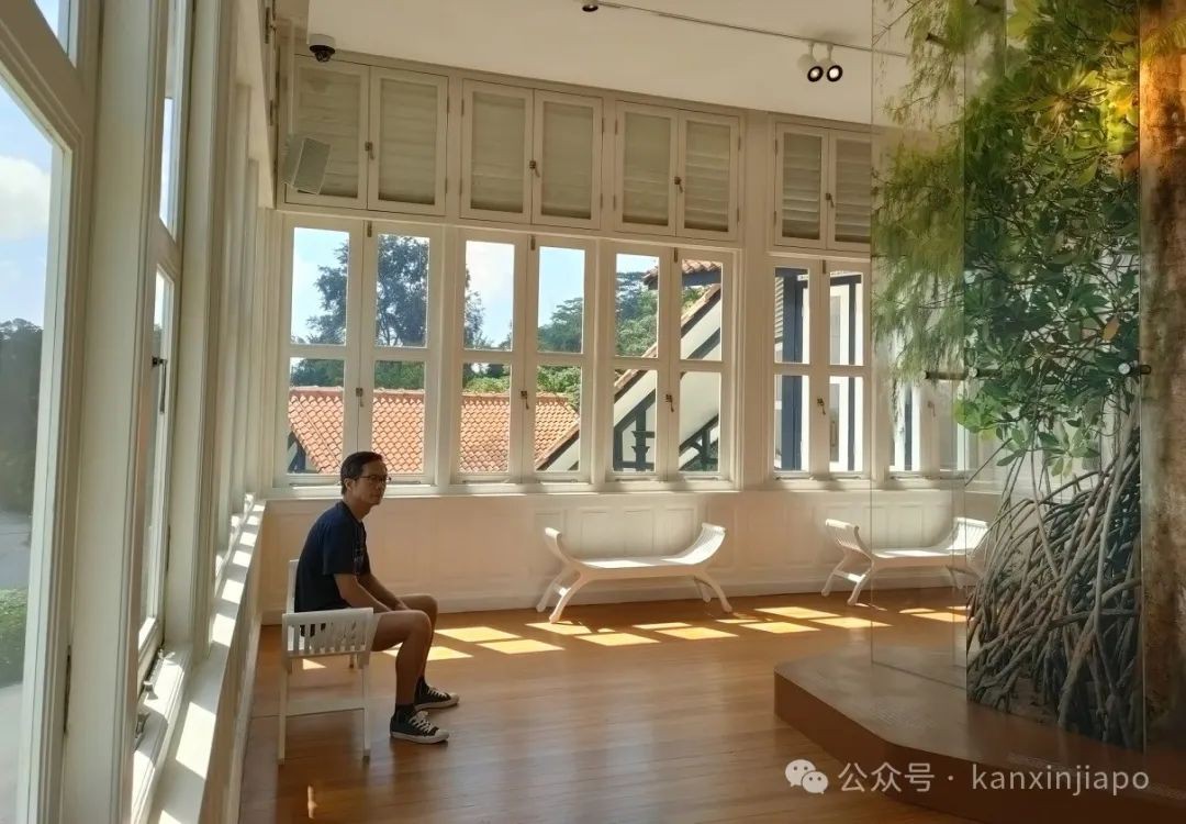 新加坡植物园里典雅大气的黑白屋,原来长这样