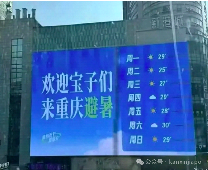 连续发布高温红色预警，论火辣和亲密程度，重庆和新加坡居然肩并肩！
