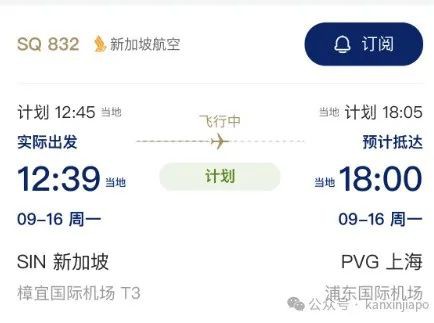 突发！新加坡往返上海航班取消又恢复，网友吐槽做了个深度云攻略！