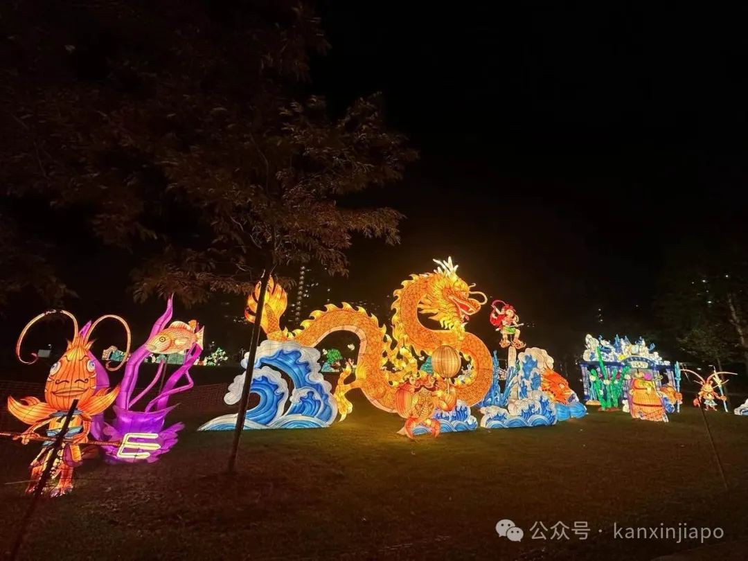 裕廊湖中秋灯会来了!和嫦娥、哪吒、白娘子一起赏月,新加坡总统也会来