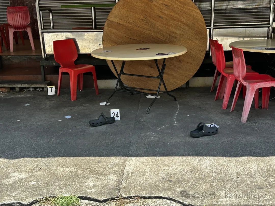 现场照片传出!新加坡又出命案,一死一伤三在逃