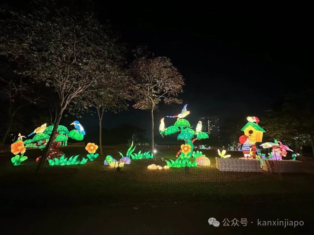 裕廊湖中秋灯会来了!和嫦娥、哪吒、白娘子一起赏月,新加坡总统也会来