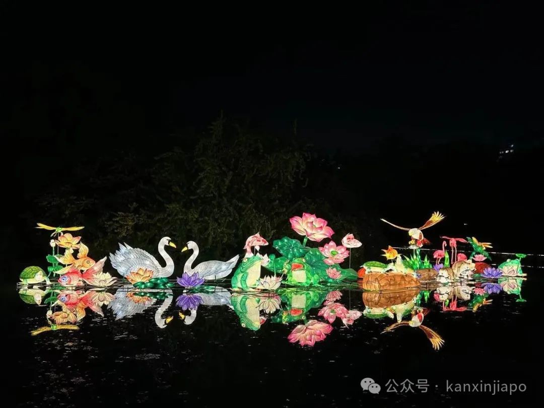 裕廊湖中秋灯会来了!和嫦娥、哪吒、白娘子一起赏月,新加坡总统也会来