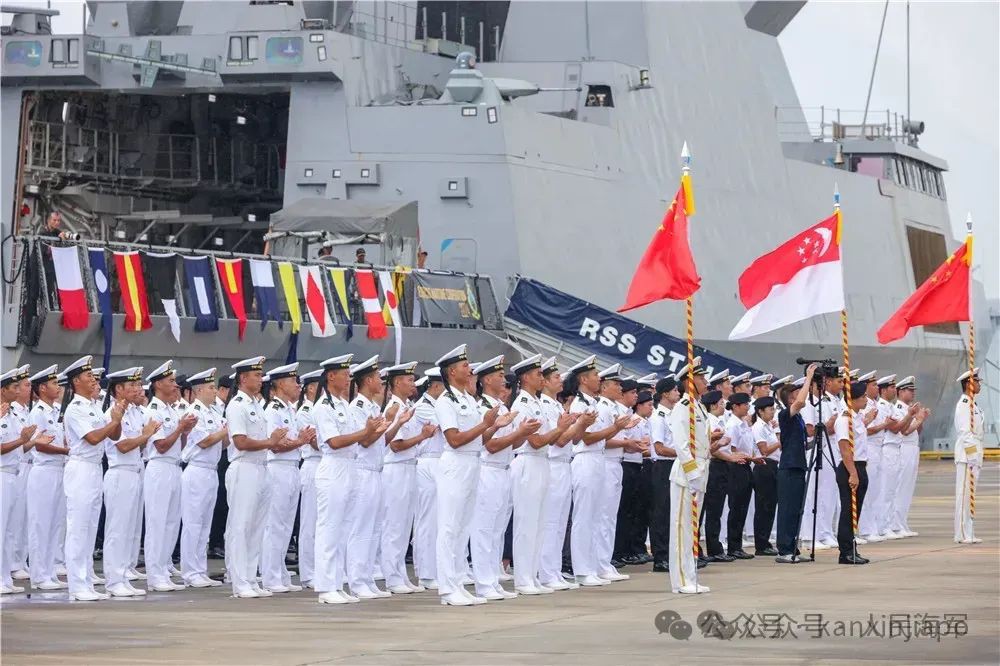 新加坡与中国海军联合演练,五天海上行动正式展开