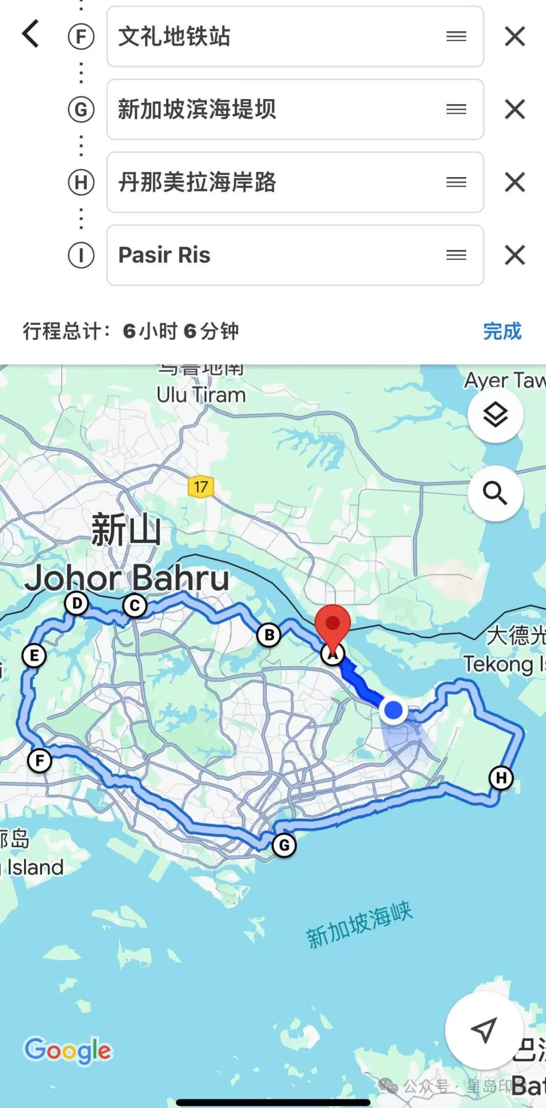 从东海岸到巴西立，新加坡菜鸟骑行者的环岛路线
