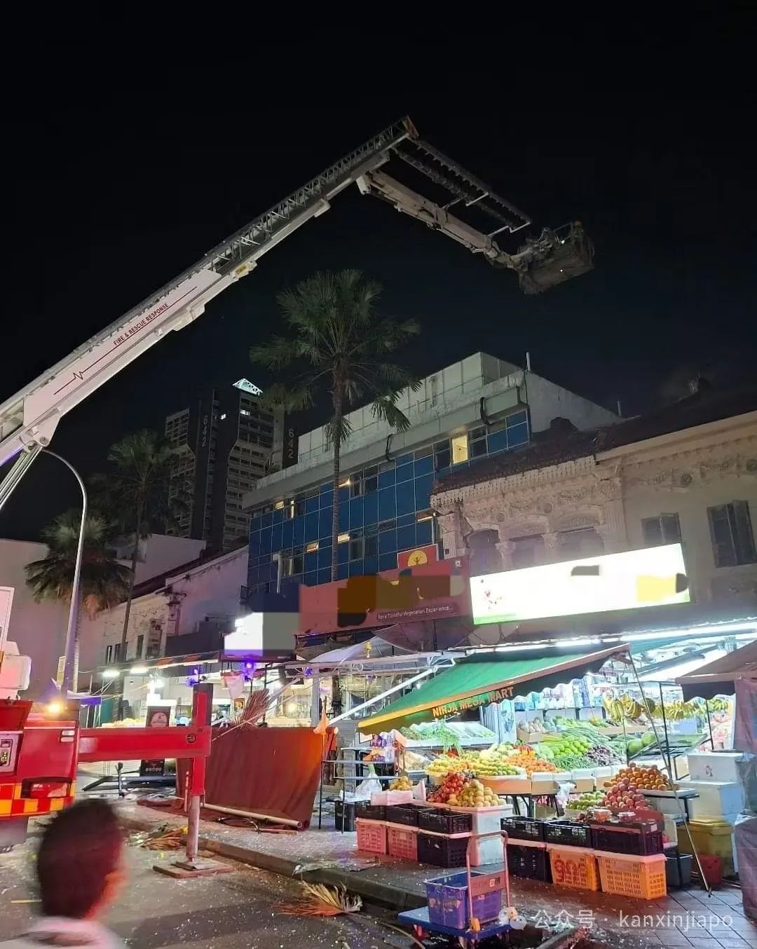 小印度又出事！两座店屋深夜倒塌！多人受伤