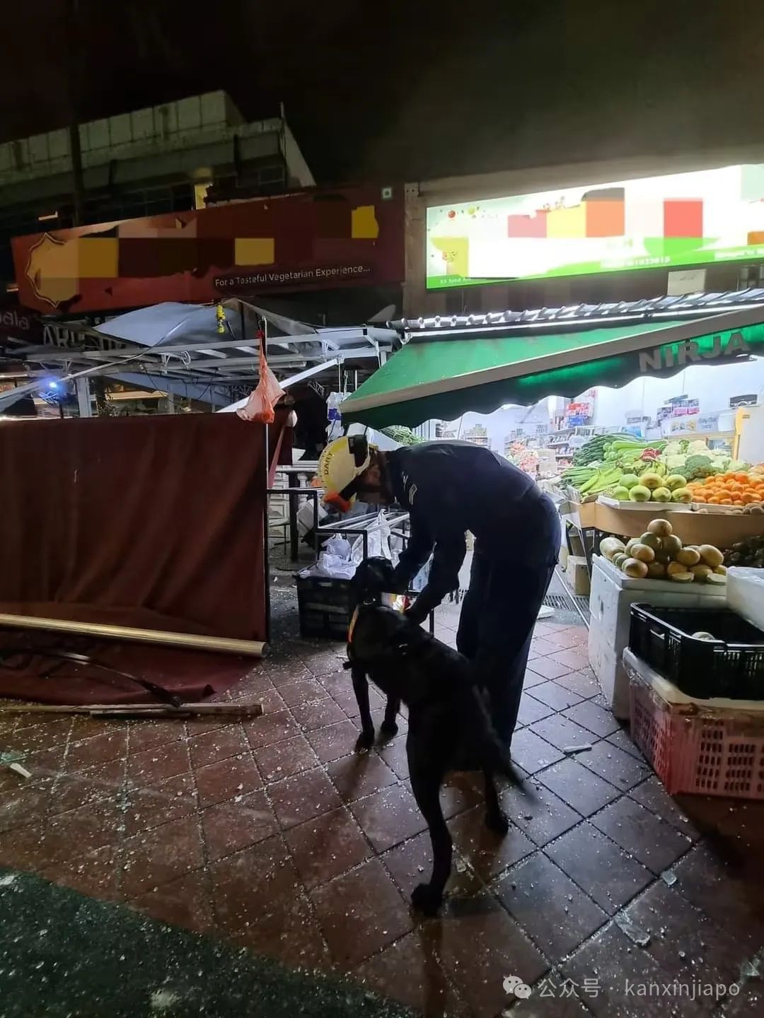 小印度又出事！两座店屋深夜倒塌！多人受伤