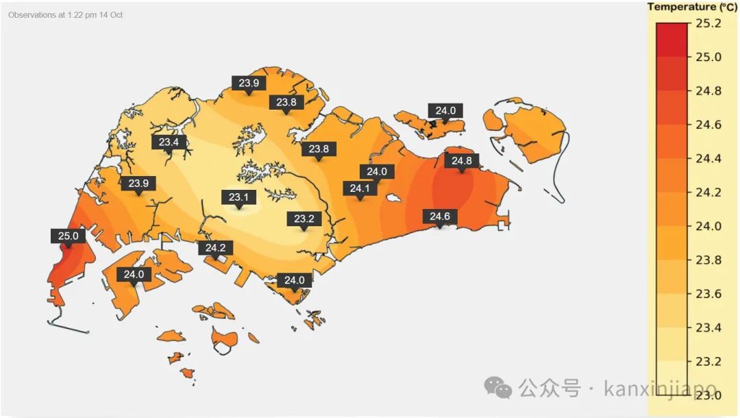 雷雨突袭新加坡!多个地方淹水至脚踝、气温仅23℃,未来几天还将继续下
