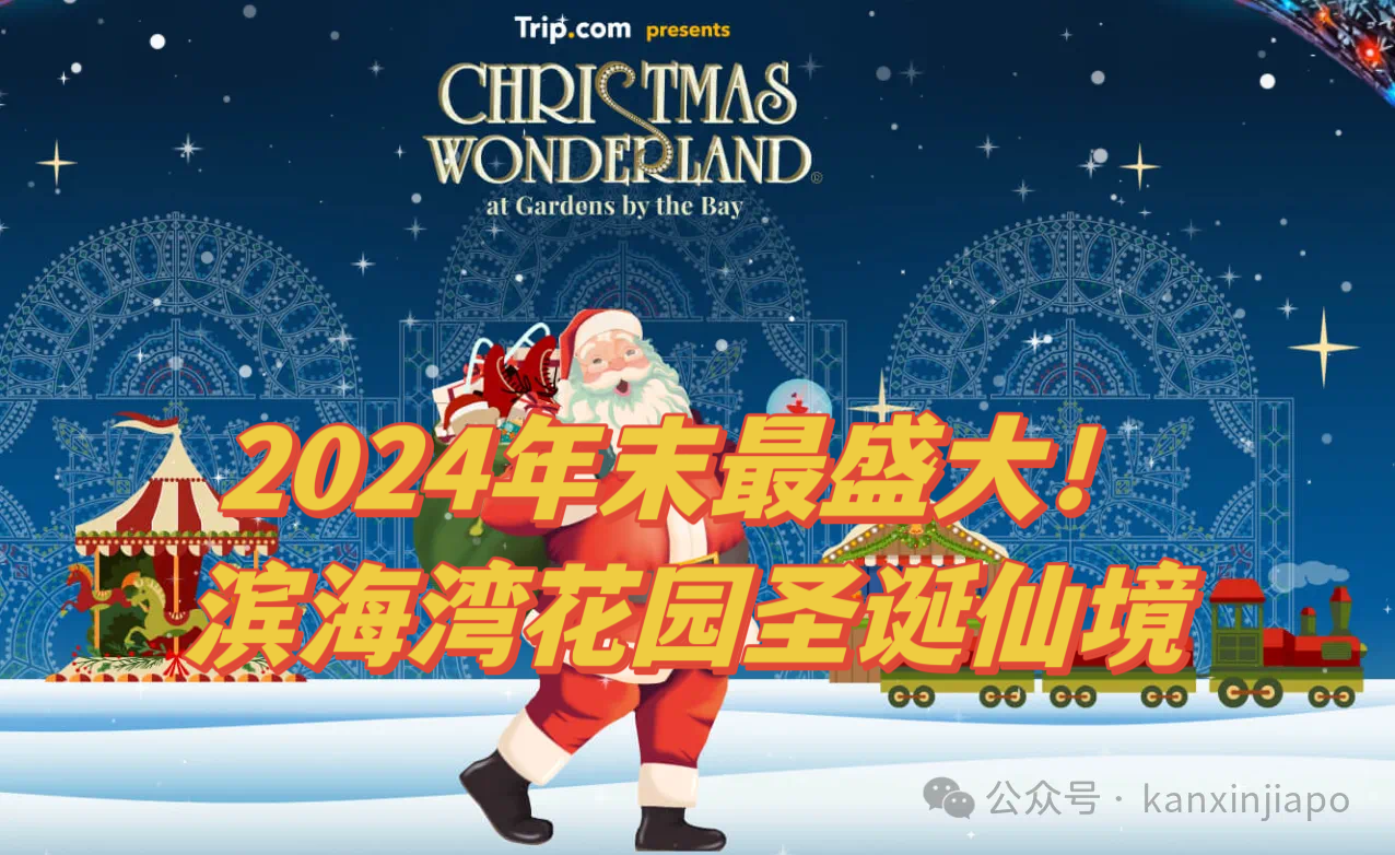 滨海湾花园2024圣诞仙境打卡全攻略!