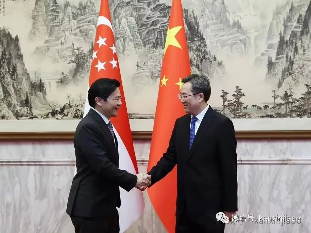 中国副总理访问新加坡！与黄循财见面，还有这些行程...