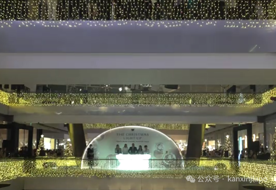 乌节路和滨海湾的圣诞灯饰亮了！新加坡总统尚达曼、贝克汉姆都来打call