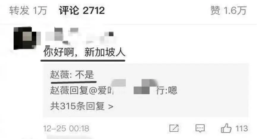 赵薇公司被强制执行14000人民币!曾在新加坡豪掷千万,国籍遭受质疑
