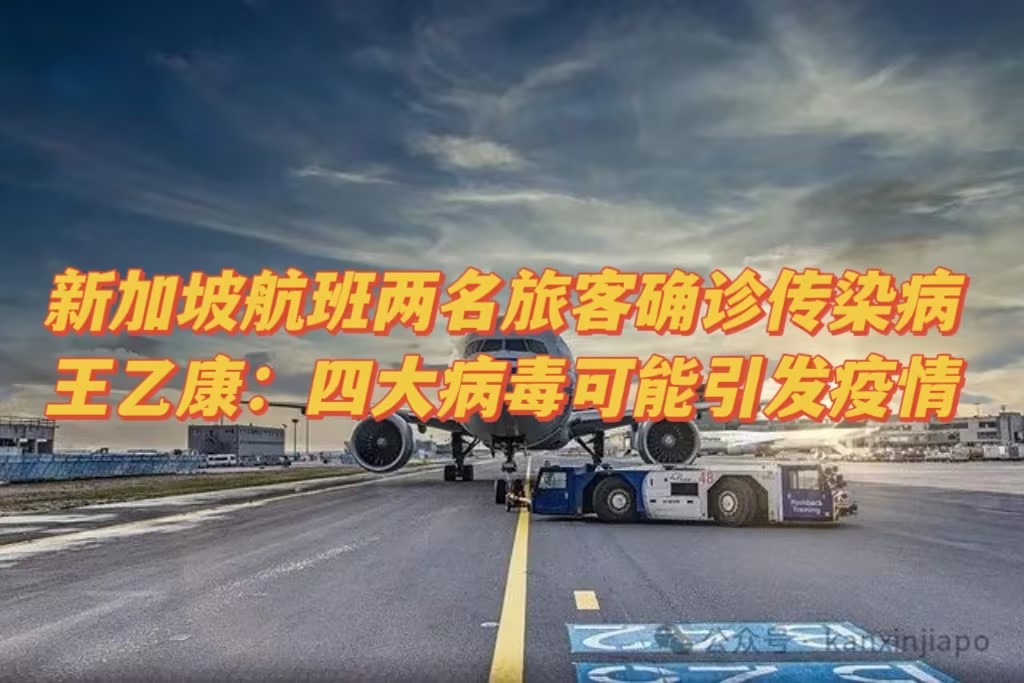 新加坡航班两名旅客确诊传染病!王乙康:四大病毒可能引发疫情,风险最大的是这个