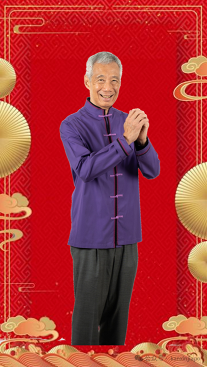 财源滚滚来~新加坡总理兼财长黄循财,写“财“字祝大家蛇年发财!