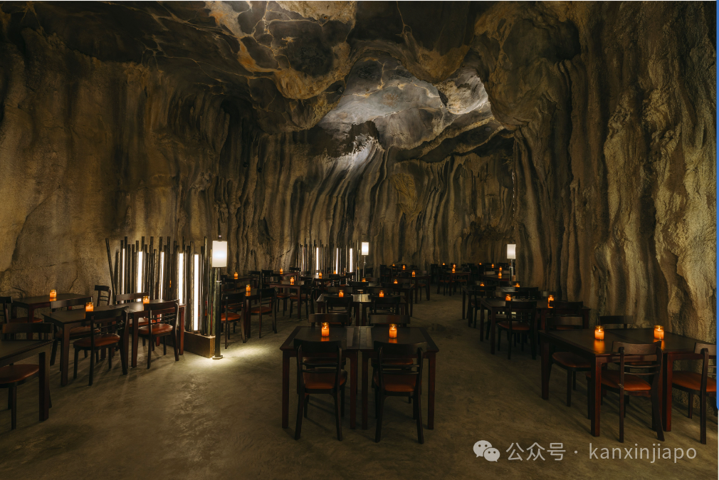 新加坡首家洞穴餐厅来了!在“地下”吃饭是种什么体验?