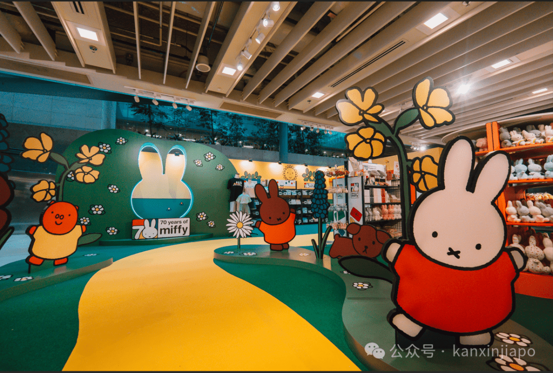 米菲兔空降樟宜机场!70周年限定花园+游乐场,亲子打卡必冲