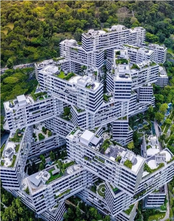 翠城新景积木大楼The Interlace