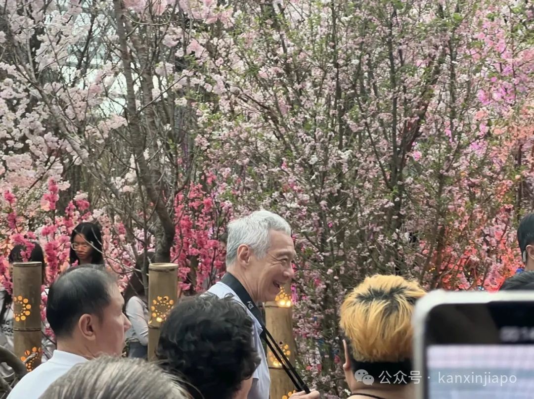 滨海湾花园偶遇李显龙!他的摄影爱好藏不住了