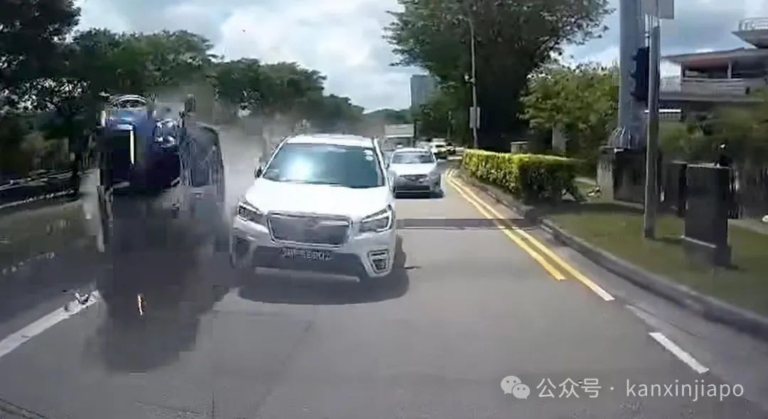新加坡恐怖车祸！多车被撞，男子受困保时捷被烧死，现场画面曝光