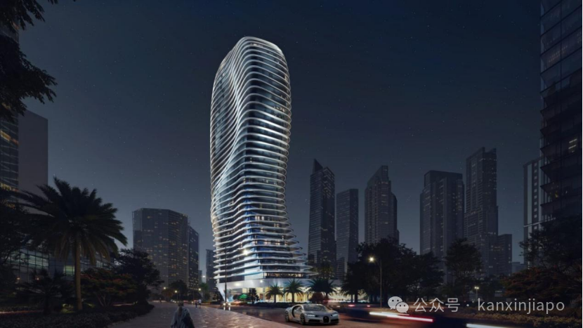 迪拜极致奢华布加迪公寓 (Bugatti Residences) 的顶层公寓