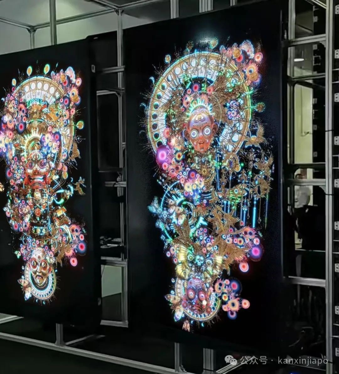当AI邂逅星辰!中国教授这幅神作,让新加坡总统直呼惊艳